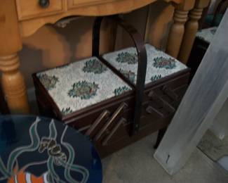 Vintage Sewing Box