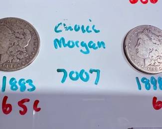 Morgan Silver Dollars