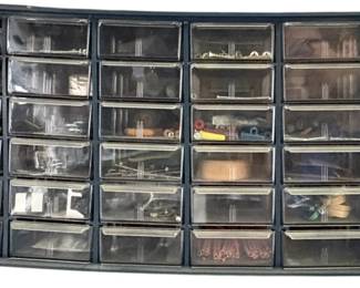 Hanging Hardware Sorting Bins