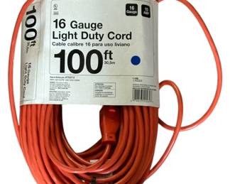 NEW 100ft Extension Cord