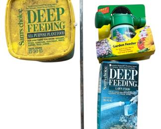 Deep Feeding Lawn Chemicals and Tools