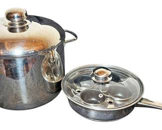 Cooks Choice Stock Pot Egg Poacher Pan