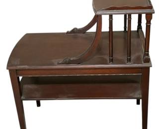 Vintage Wood Side Table