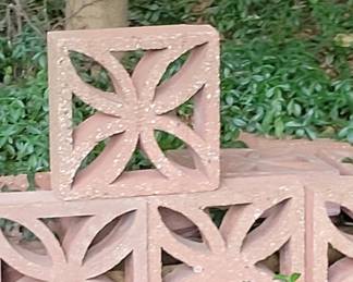 Approximately 25 Flower Pattern Blocks