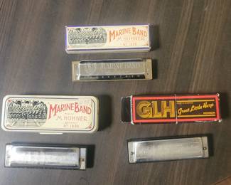 Cool Vintage Harmonicas Works Great Even Have A Learn How  Beginner  Book And Cassett To learn To Play 