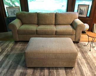 Sofa & ottoman marked Bauhaus