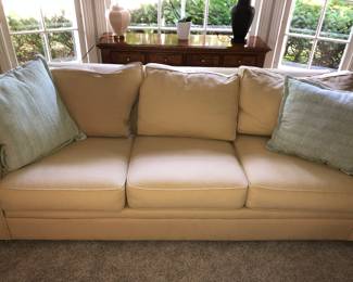 Sofa $25 has 1 ripped back cushion