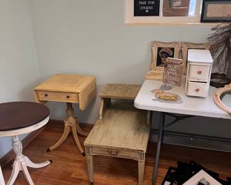 Vintage tables