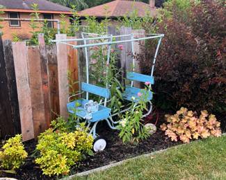 Old cart used for delivering pickles. 