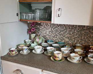 Vintage teacups
