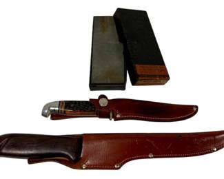 Two Knives Sharpening Block