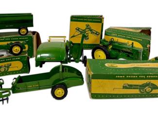 Vintage John Deere Toy Tractors