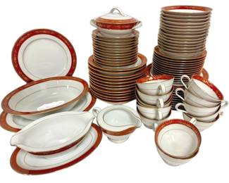 Noritake Gold Hill China Set 80 Piece Set