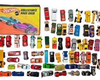 Vintage Hot Wheels, Matchbox, More Toy Cars Including 8 Red Line Cars