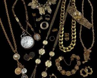 GoldToned Costume Jewelry