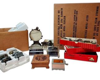 Small Music Boxes WORKS Music Box Repair Parts