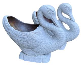 Garden Swan Planters
