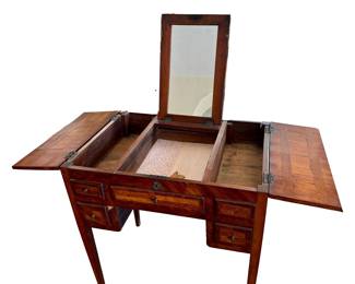 Dressing table open