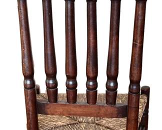 Bannister Back American Antique Chair