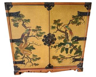 Asian Decorated Cabinet