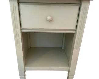 Pale green night table