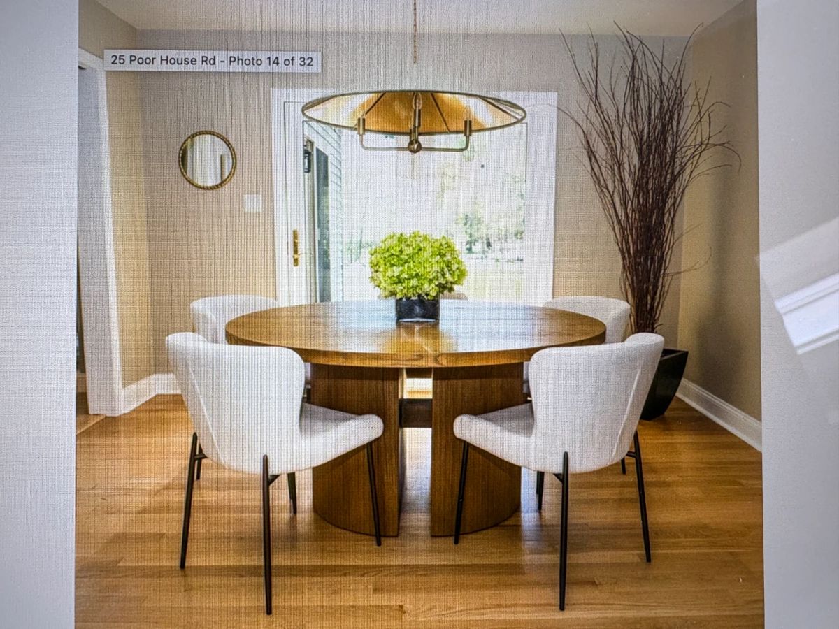 Anthropologie sage velvet light fixture (above dining table)
Purchased in 2024 from outlet store for $600. Excellent condition, no signs of wear.