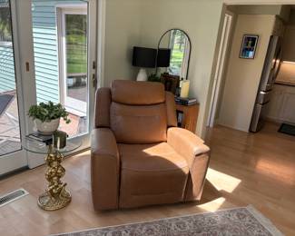 Raymour and Flanigan leather recliner