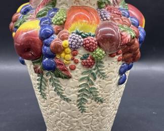 Fitz and Floyd Classics Venezia Harvest Fruit Vase