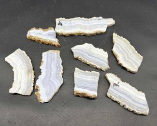 (8) Cut Quartz Slabs, as pictured