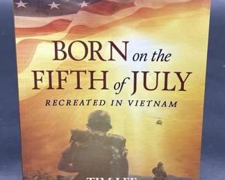 Born on The Fourth of July by Tim Lee, Signed