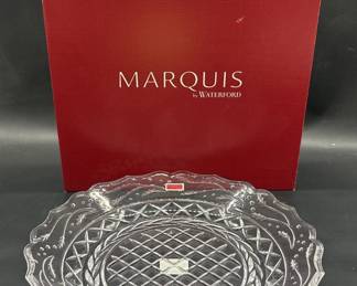 Marquis by Waterford Holly Holiday Cookie Plate