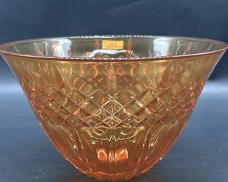 Marquis By Waterford Shelton Amber Bowl