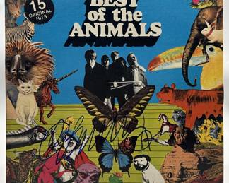 Animals Signed Record Album Cover w/ Vinyl Album