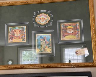 Cigar art with a reflection of the windows in the photo, sorry about that
Price. $45.00