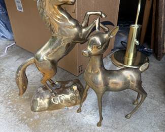 Brass animals