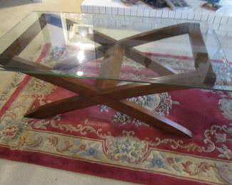 Glass Top Coffee Table