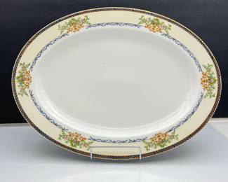 Lot #162 - Large Noritake Biarritz Oval Serving Platter 16”