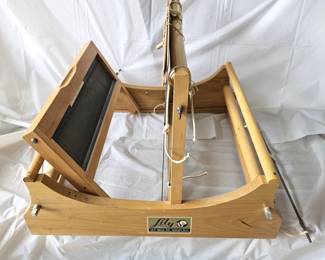 Vintage Lily Mills Co., Shelby, N.C. Wooden Loom