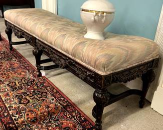 Upholstered rug
