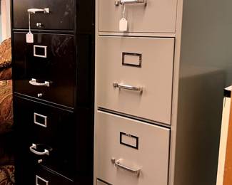 Large filing cabinets