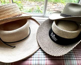 Straw hat, Greenbrier Classic hat, etc