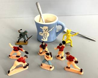 Baseball cake toppers, etc