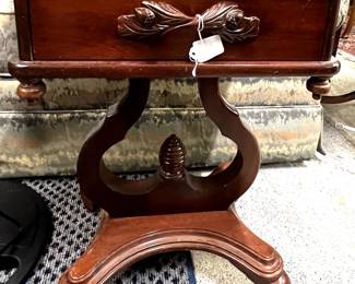 Victorian Lyre stand