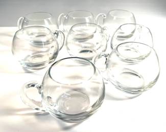 Punch cups, Libbey Crisa Riekes Moderno