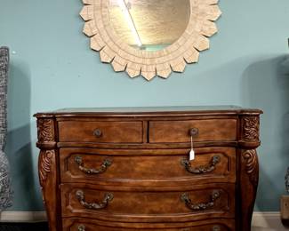 Carved chest