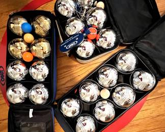 Petanque boules for French game