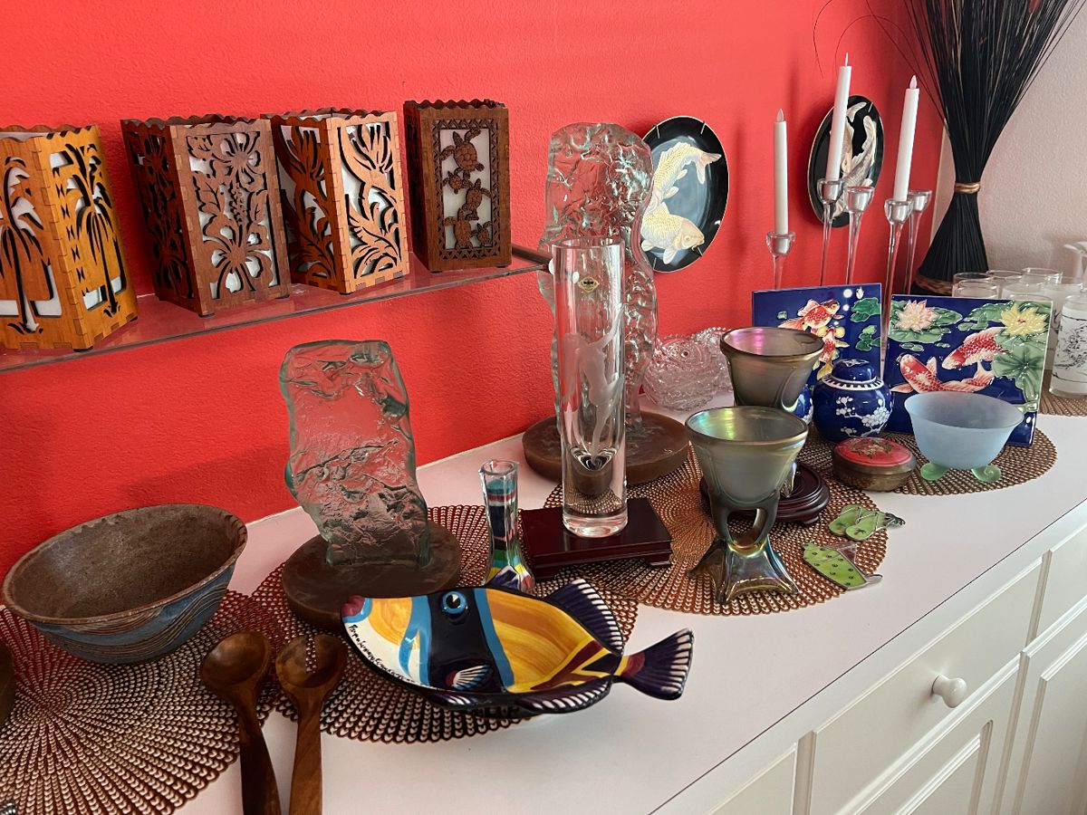Eclectic collection....is it throughout the house