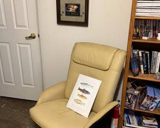 Chair with ottoman...very good condition