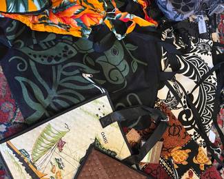 Collection of Hawaiin Bags..(Local Design, King Kam, KC Hawaii....