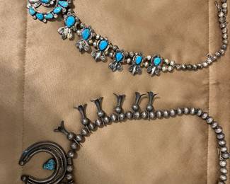 Vintage Navajo Blossom Necklaces